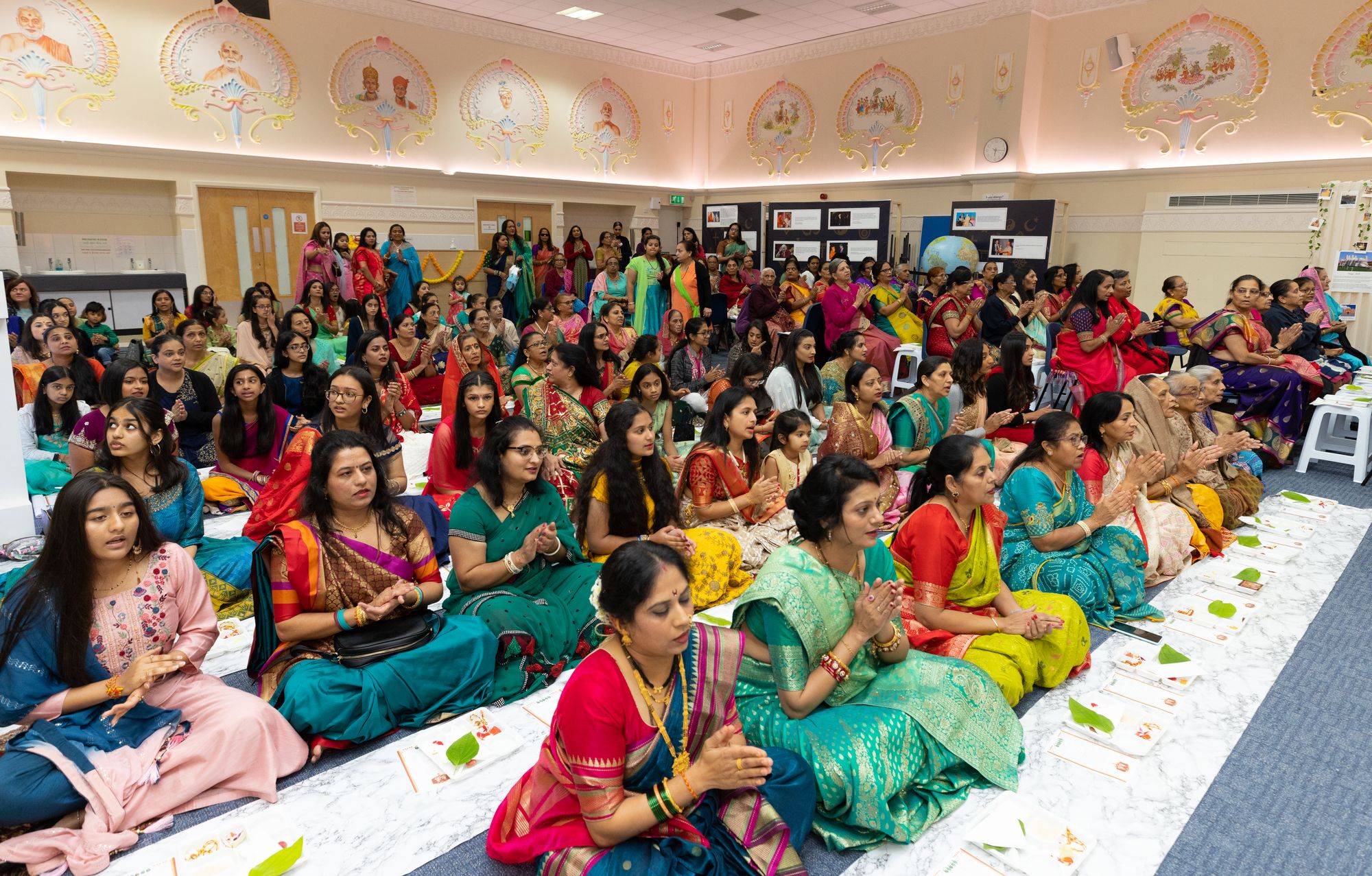 Wellingborough's BAPS Temple celebrates Diwali and Hindu New Year