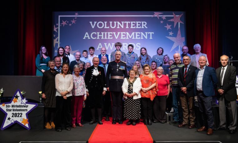 Volunteers in Caerphilly honored at prestigious award ceremony