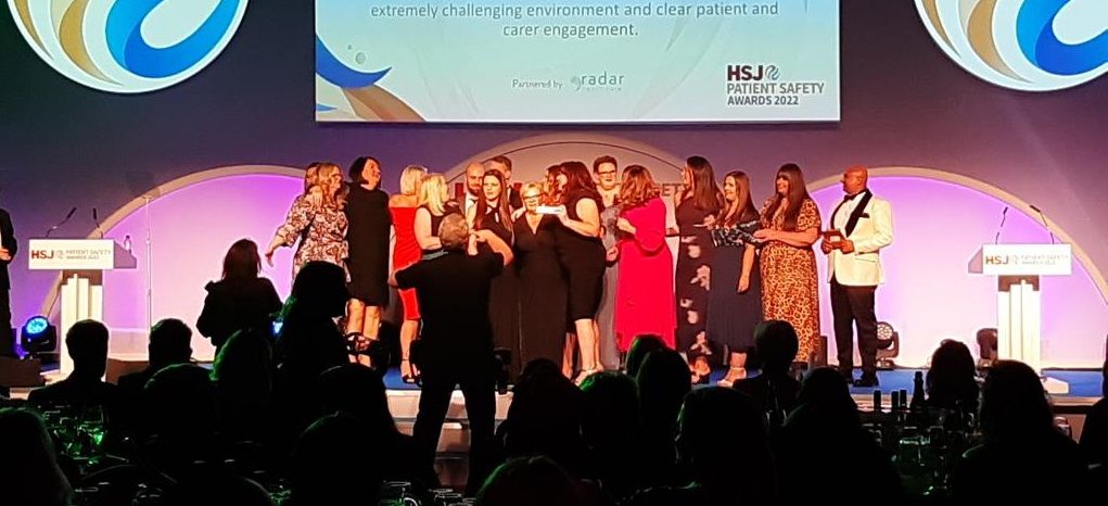 Lancashire and South Cumbria NHS Foundation Trust celebrate three wins in HSJ Patient Safety Awards
