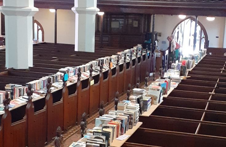 Carmarthen church sale offers bargain books and tasty treats