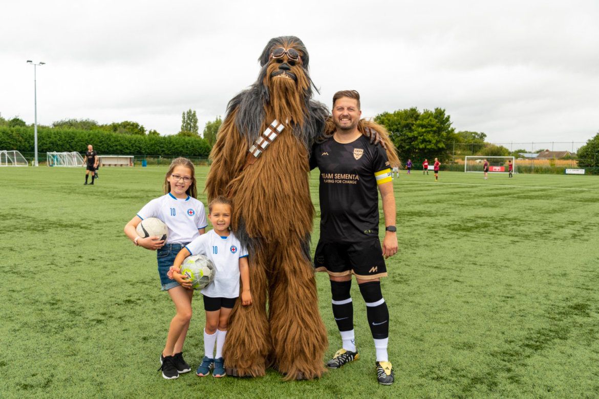 Marco and his football army hit a staggering 200 games for good causes