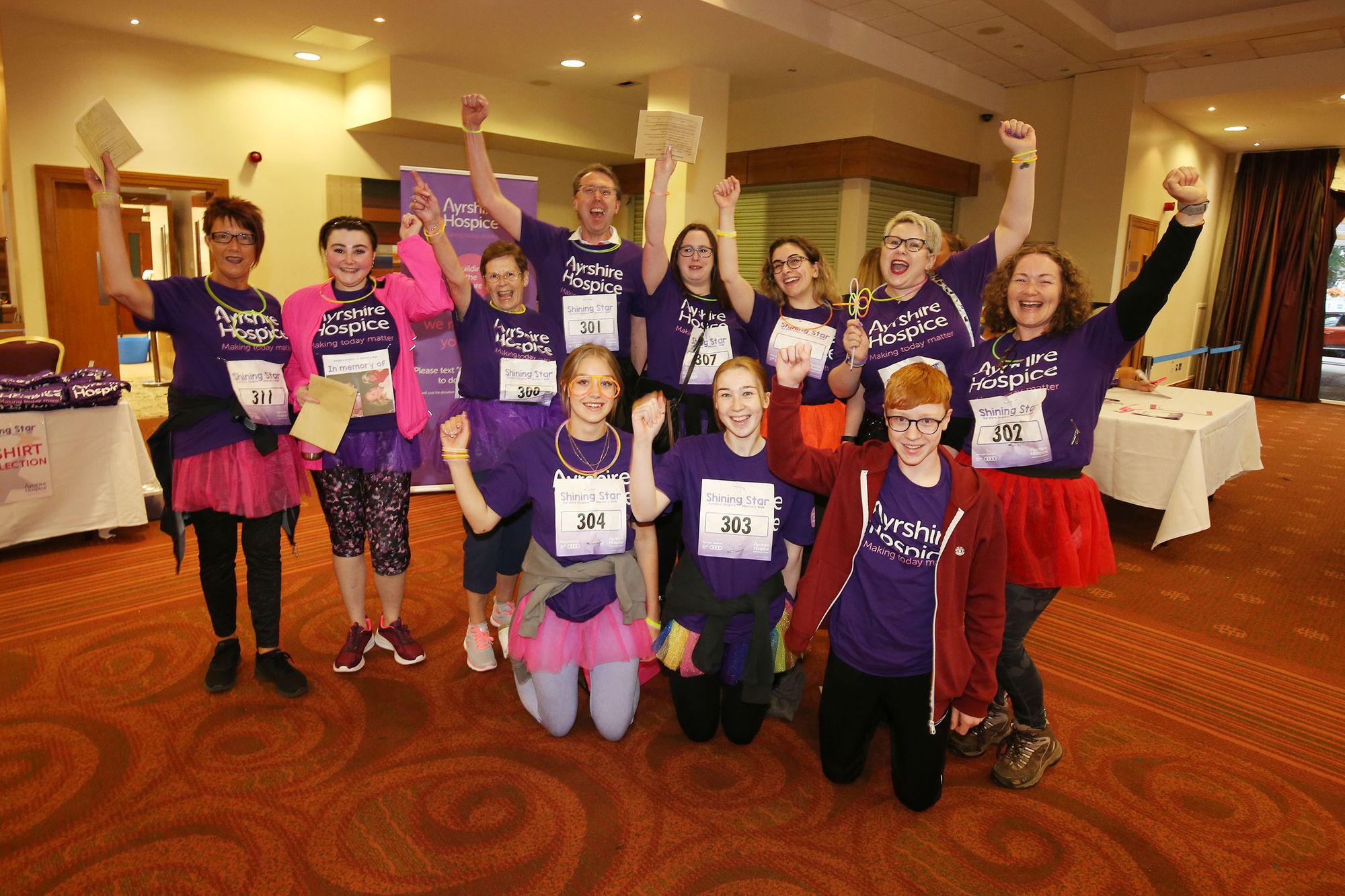 Shining Star Memory Walk helped raise more than £60k for Ayrshire Hospice