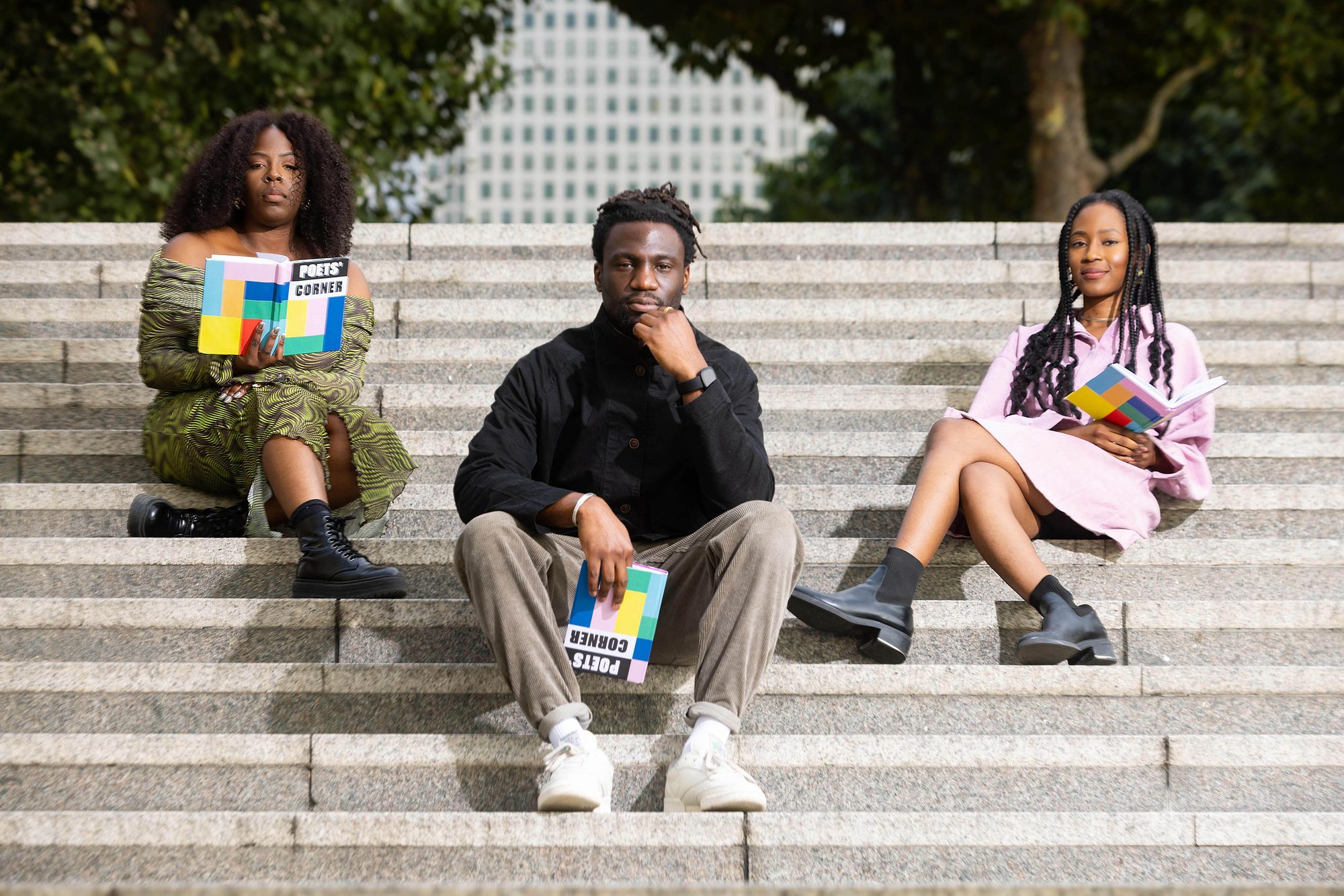 Poets’ Corner opens for Black History Month at Canary Wharf