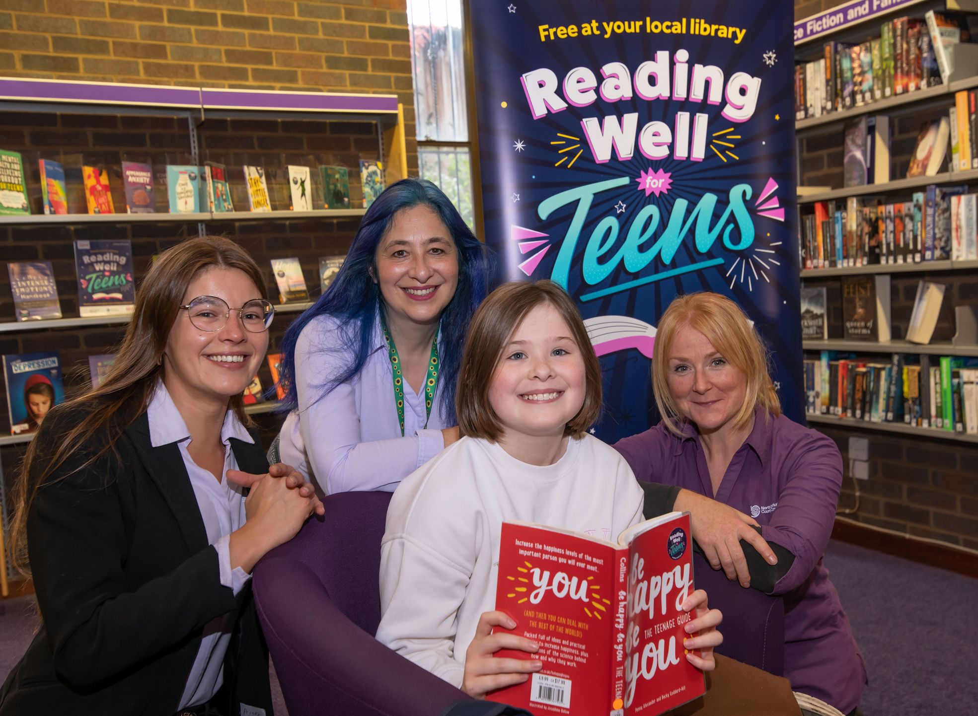 Book collection launched in North Yorkshire to support mental health of young people
