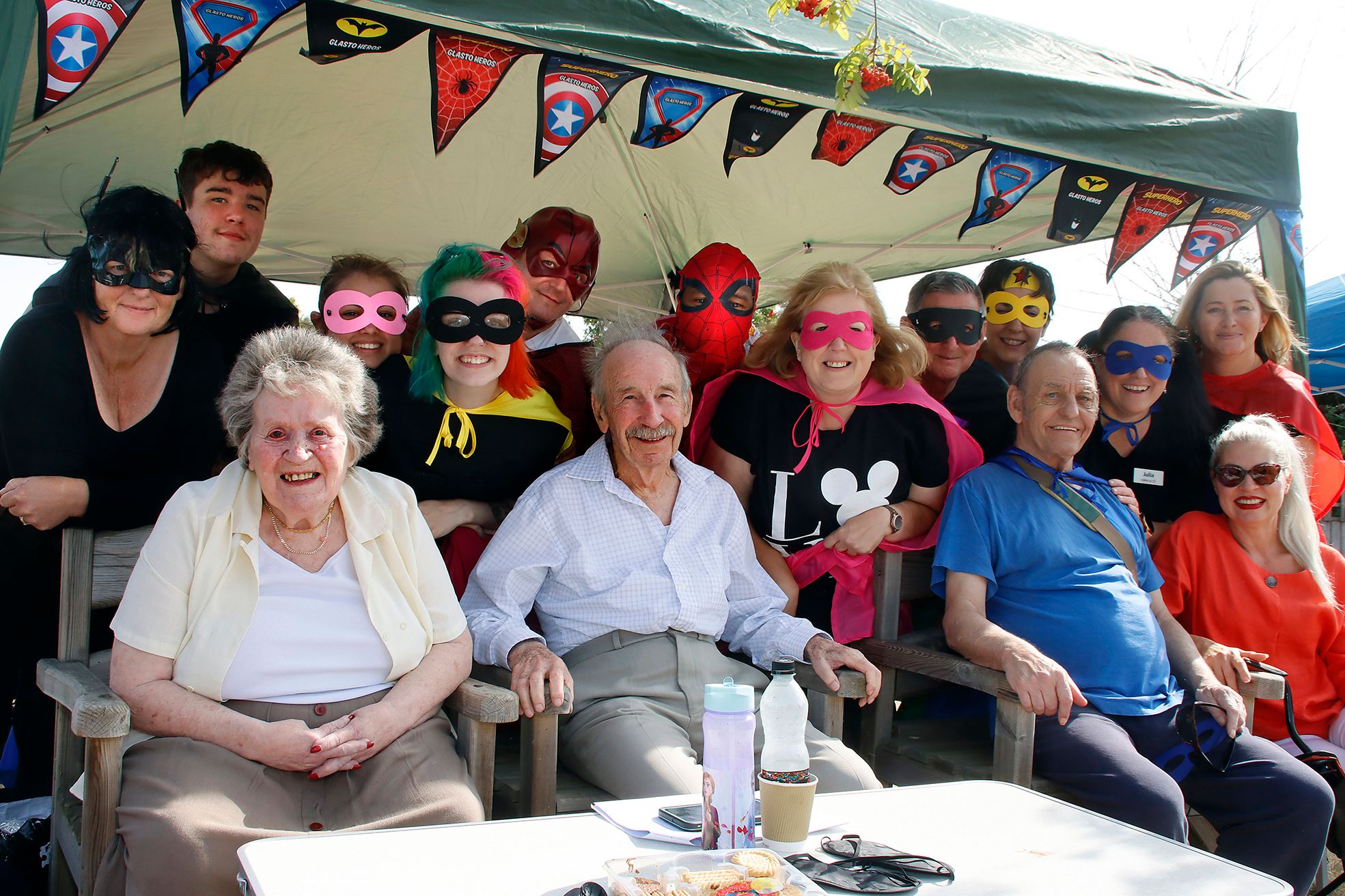 Care homes in Suffolk hold a retro sports day for residents
