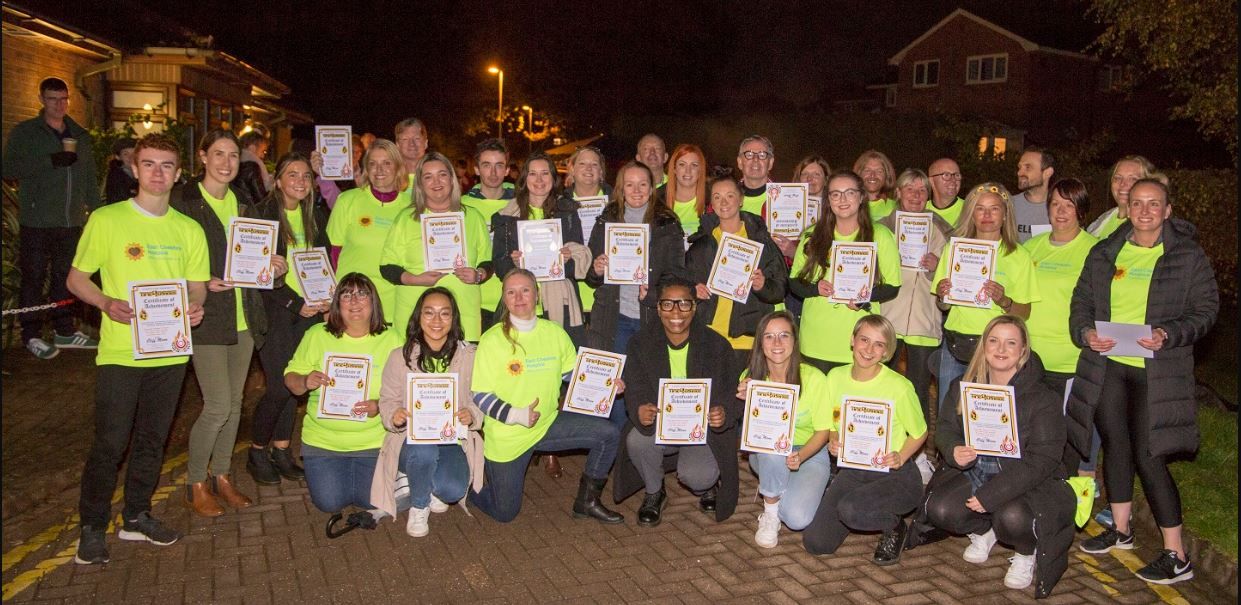 Fundraisers to go fire-walking for East Cheshire Hospice