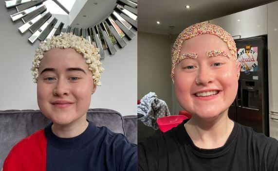 Essex TikTok star uses own experience of hair loss to raise cash for teenage cancer