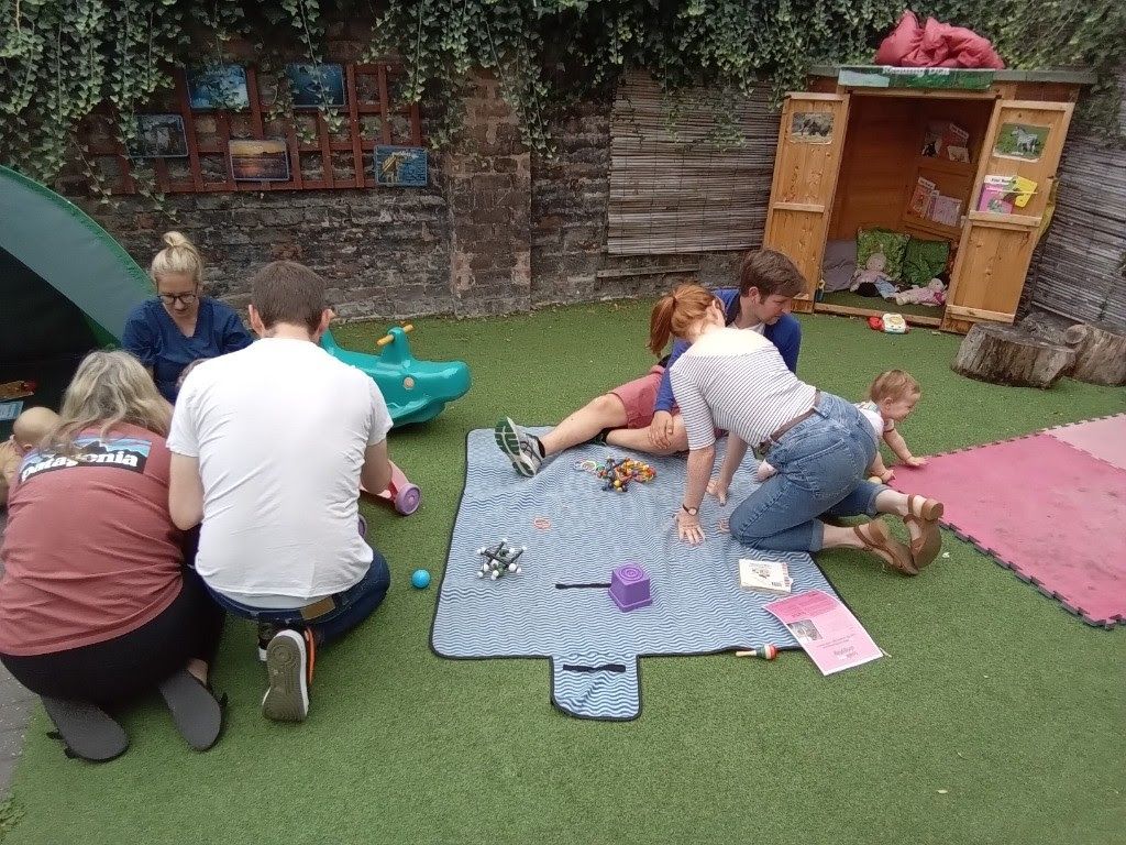 Look, Say, Sing, Play helps Sefton toddlers and newborns develop