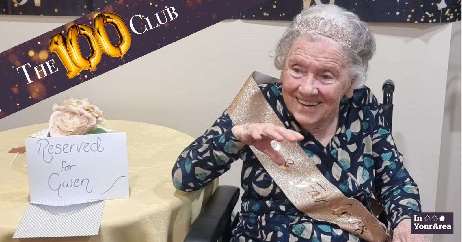 Love is key to happiness says Gwen from Buckingham as she celebrates 100th birthday