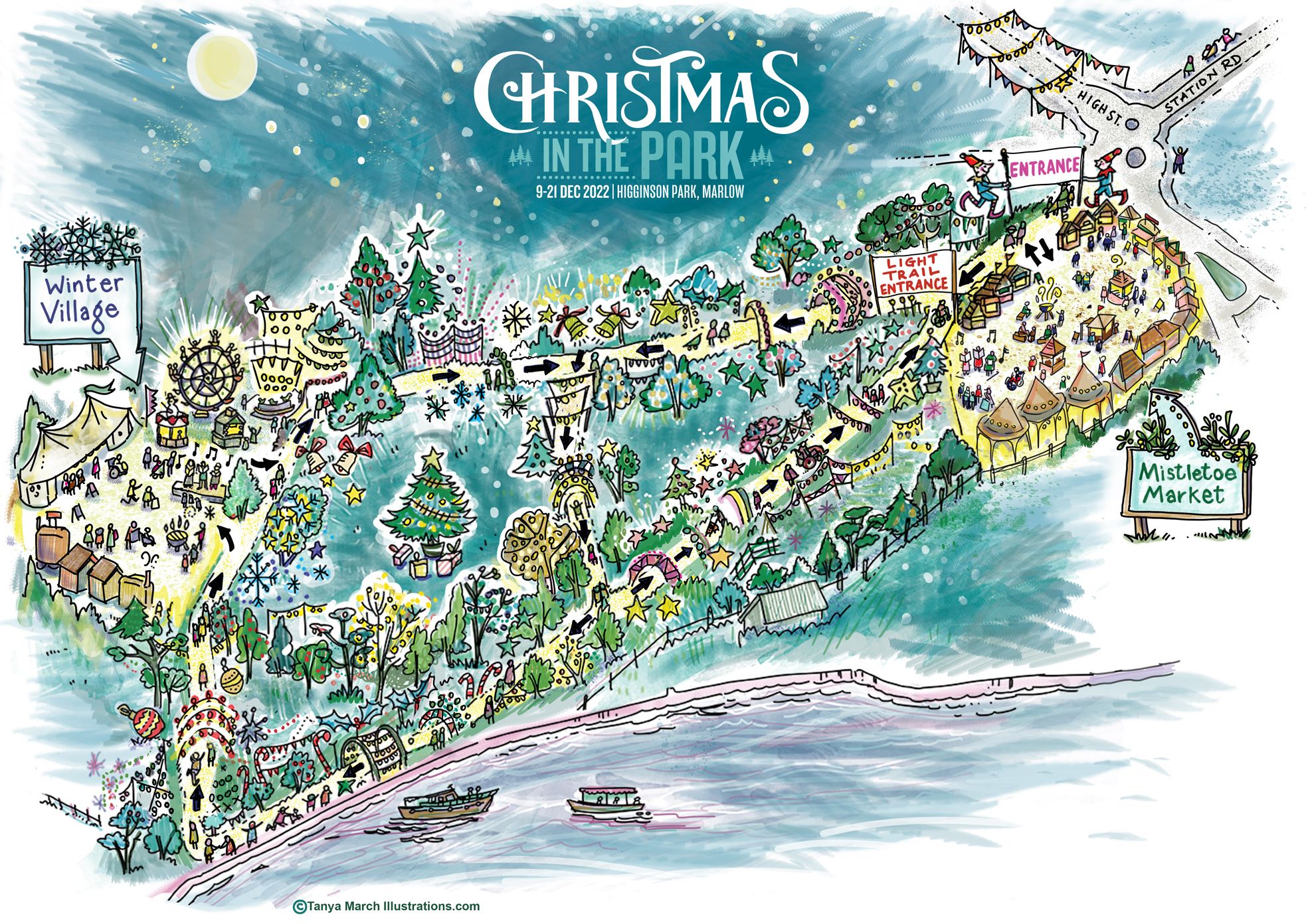 Christmas in the Park comes to Marlow this December