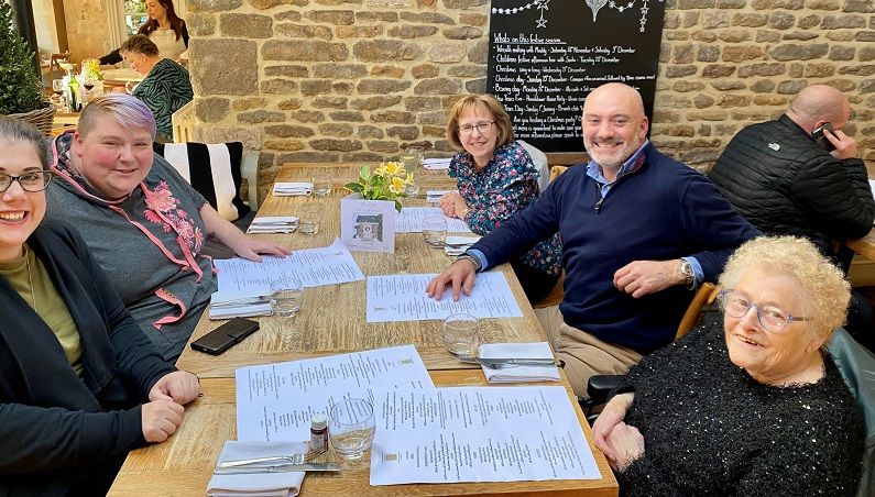 Celebratory lunch for Oakham resident being longest customer