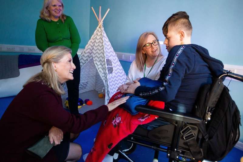 Royal visitor reopens Cheadle special needs school