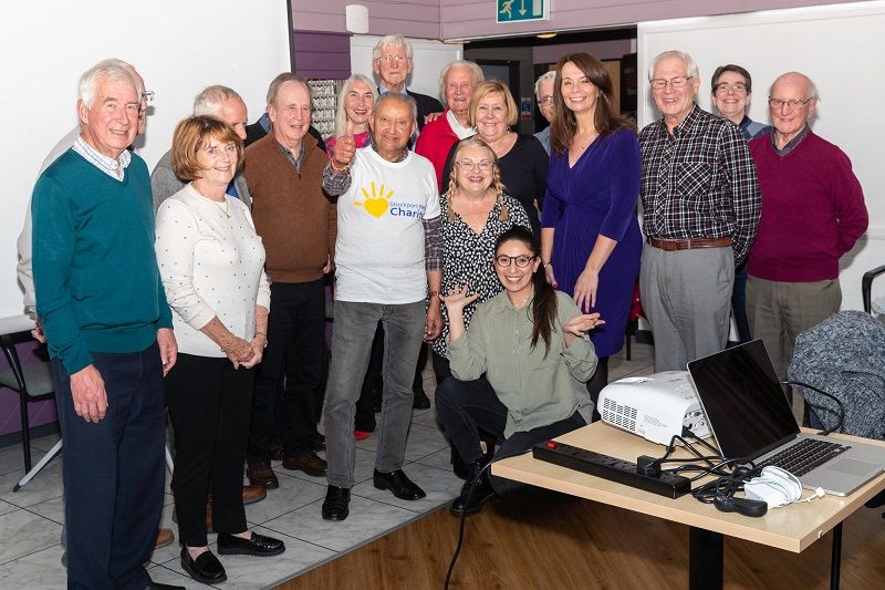 Show of thanks for Bramhall and Woodford Rotary Club's support