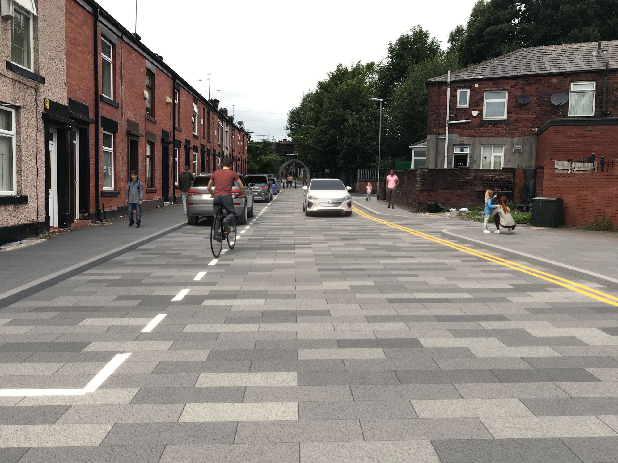 Active neighbourhood trial scheme approved for Milkstone and Deeplish