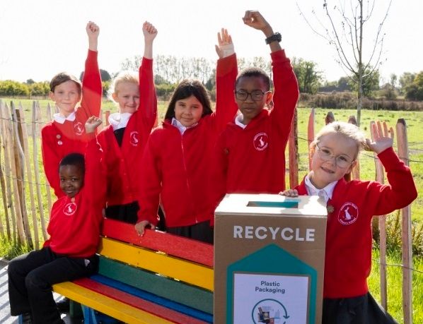 Ashford pupils take front row seat with recycling initiative