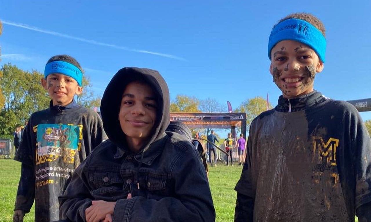 Stockport boy, 9, completes Tough Mudder in honour of paralysed brother
