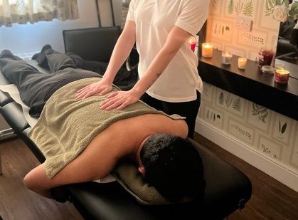 Massage therapy lifts spirits of staff at Romsey care home