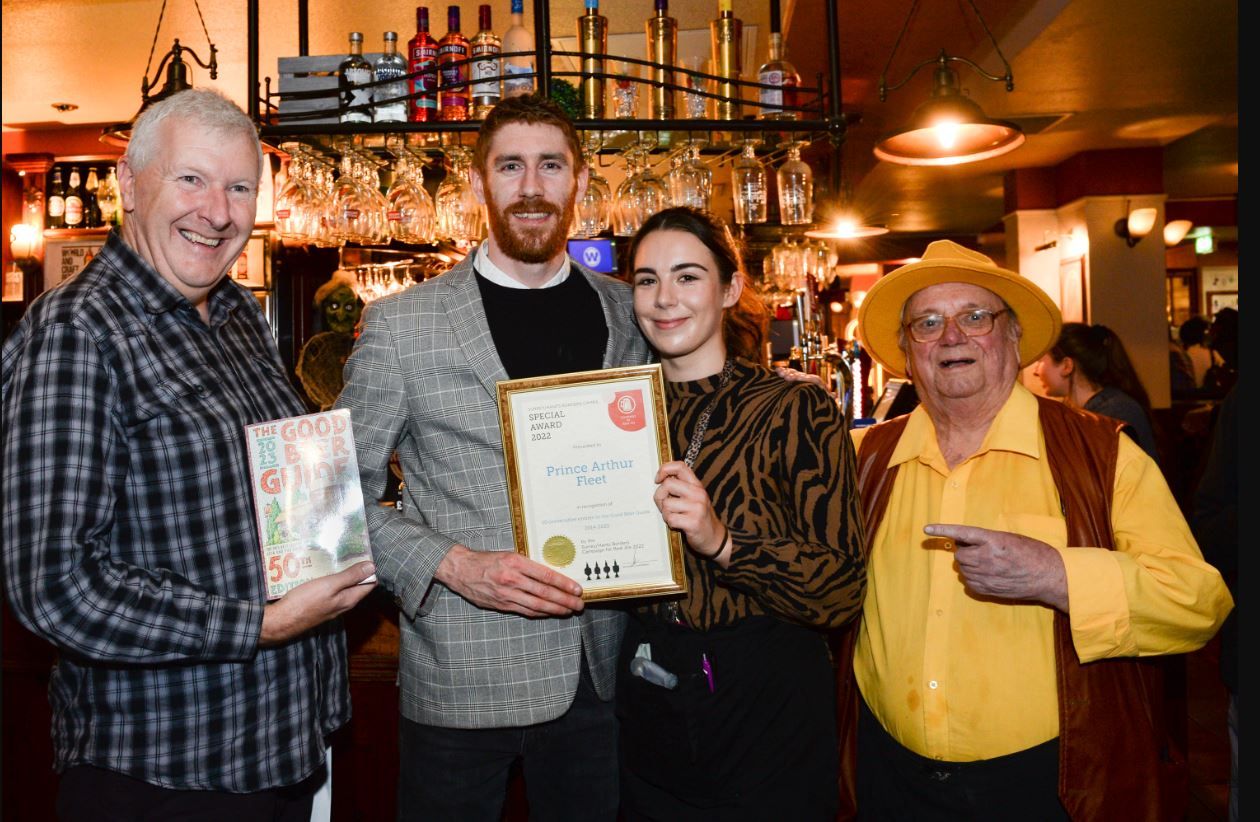 Fleet pub hits its 10th year in the Good Beer Guide