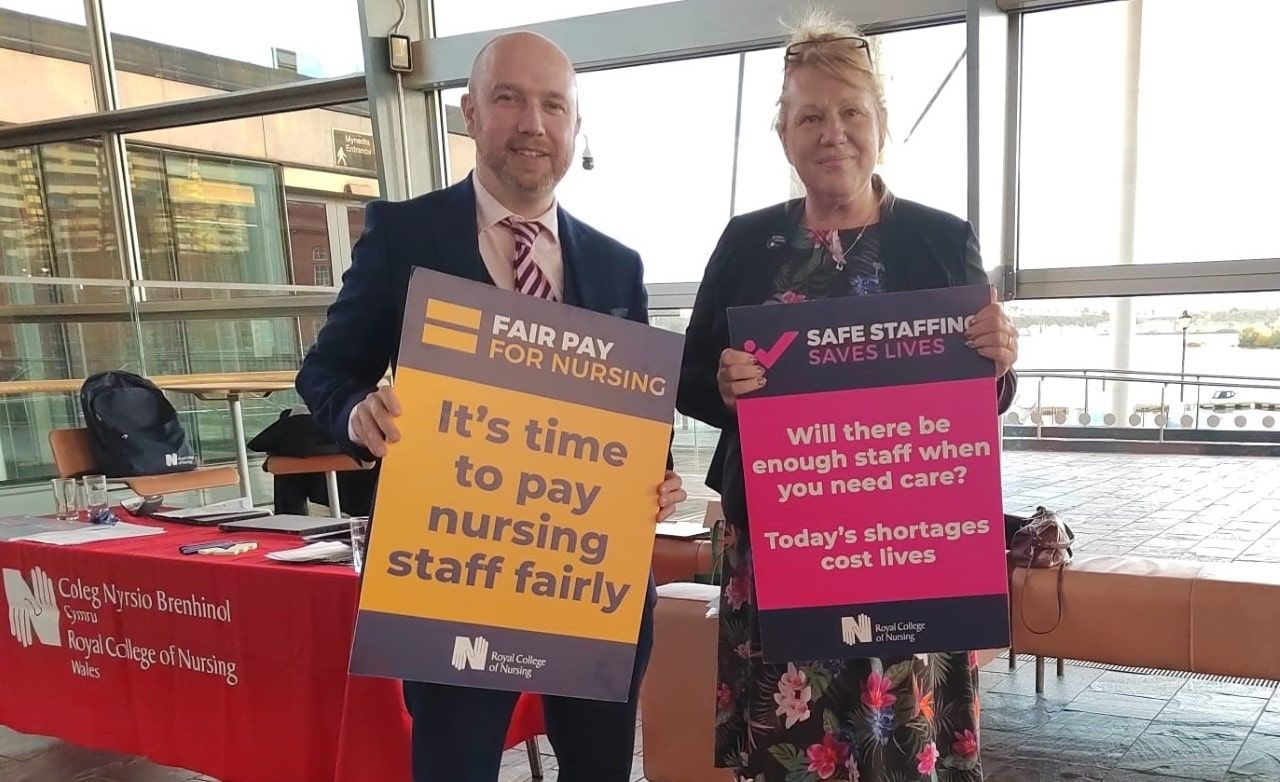 Mabon ap Gwynfor MS supports calls for improved conditions for health workers