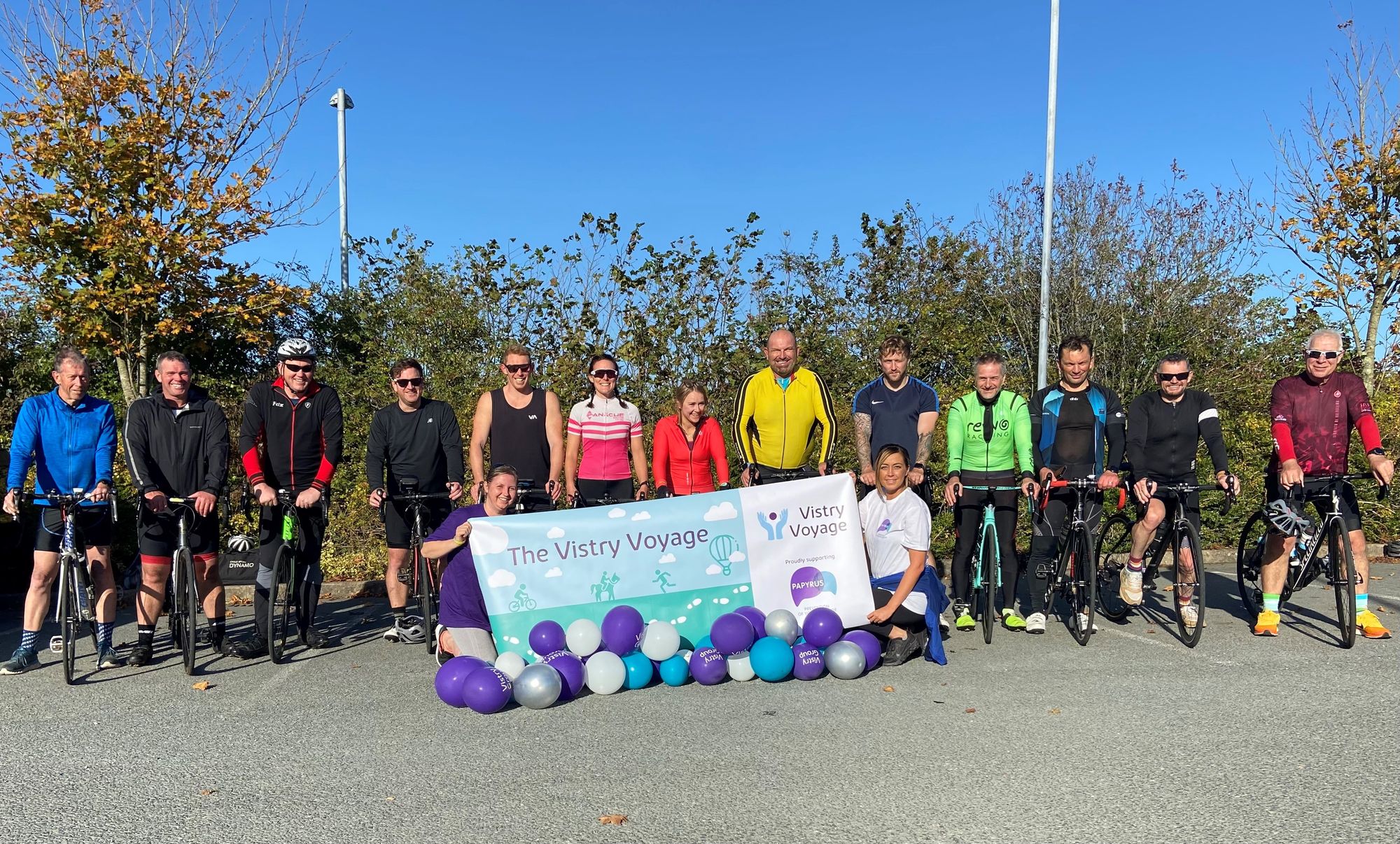 Exeter staff complete 58-mile journey in colleague's memory