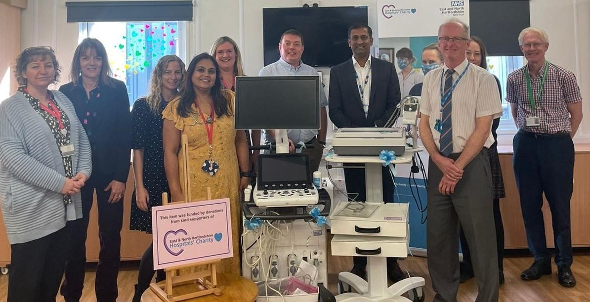 Stevenage: NHS thanks supporters for ‘helping little heartbeats’