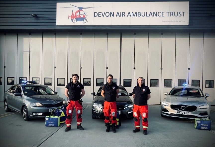 Lifesaving impact of Devon Air Ambulance’s volunteer responder scheme