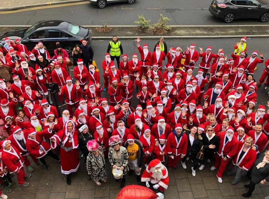 Santa Claus is coming to town for Debden fun run