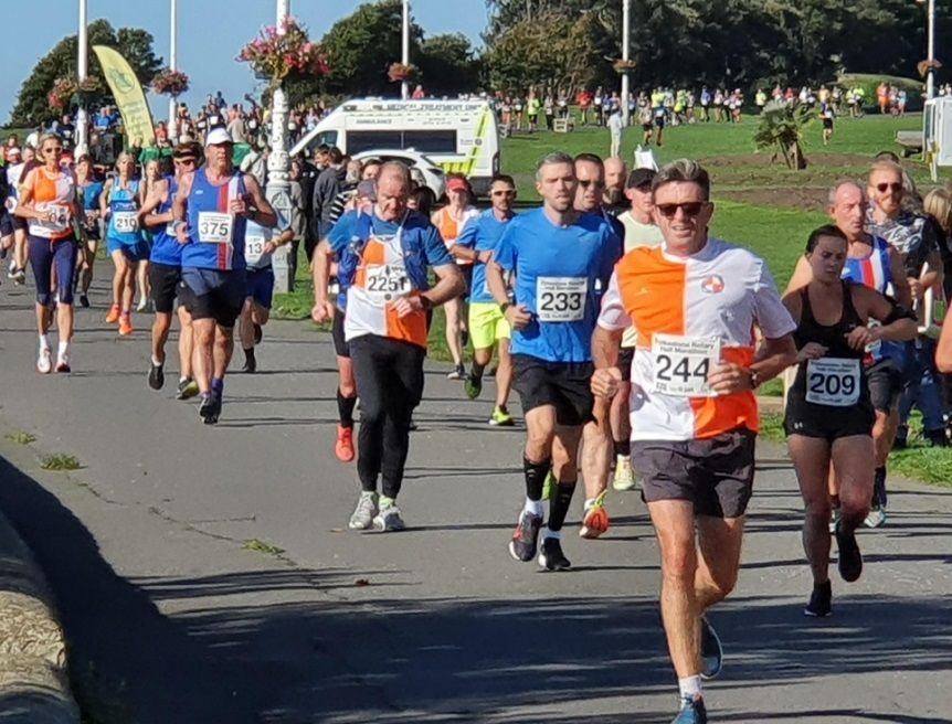 Over £26k raised at Folkestone Rotary half marathon