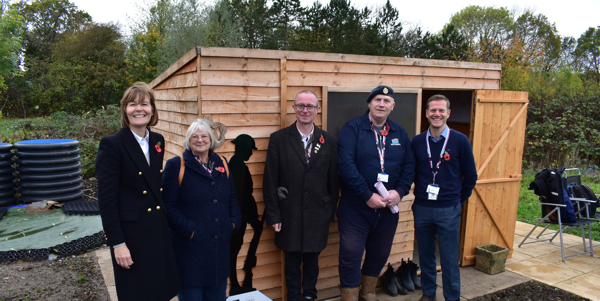 TV gardener backs Leicestershire mental health allotment therapy for veterans
