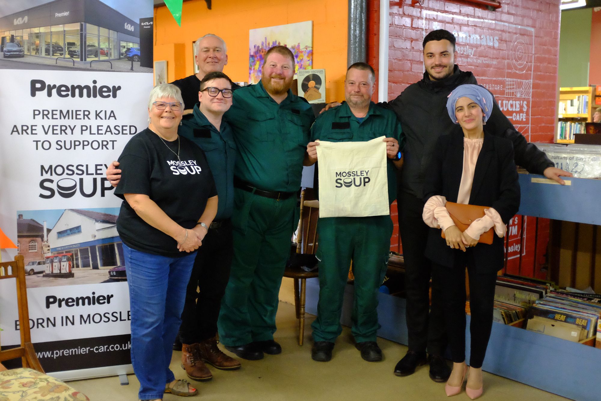 Mossley SOUP event raises over £1,000 for community ambulance
