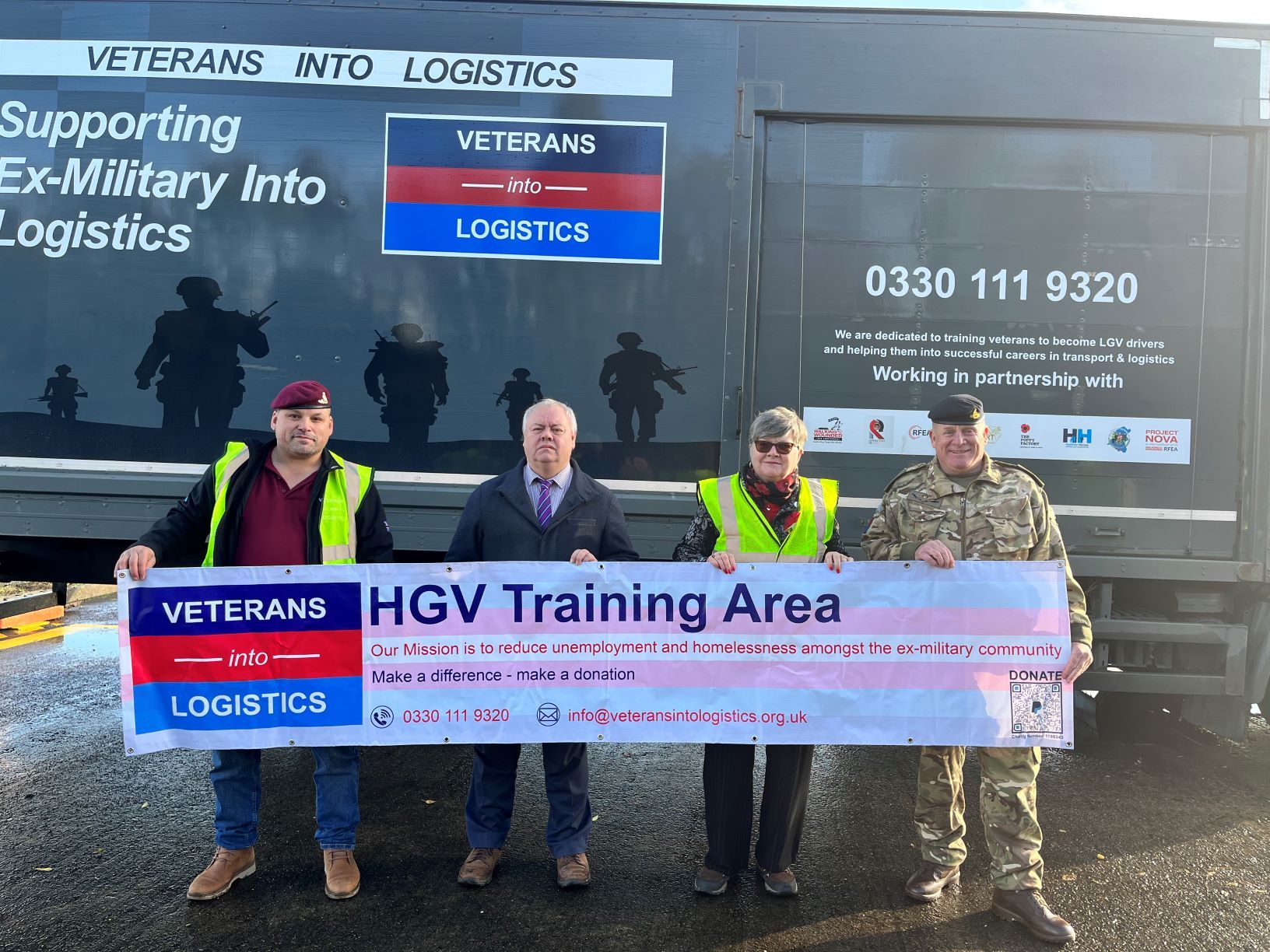 Rochdale council provide training area for Heywood veterans charity