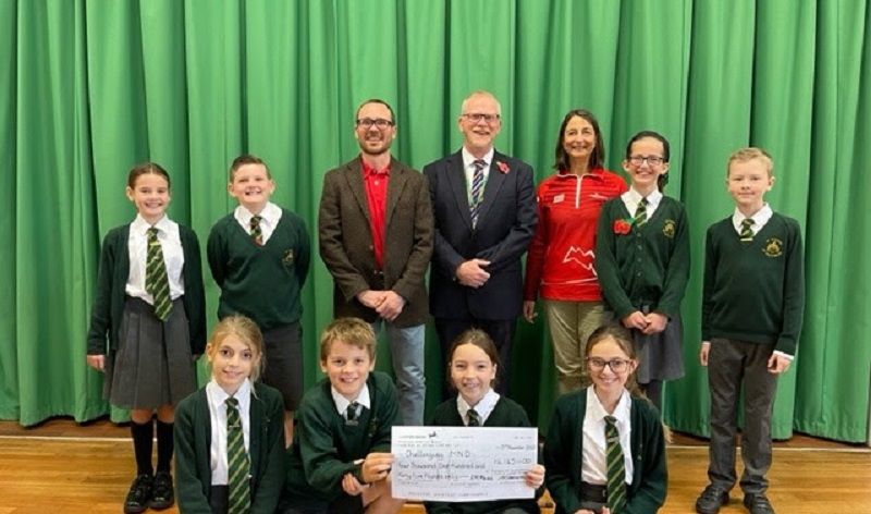 Brentwood school raises over £4,000 for Challenging MND