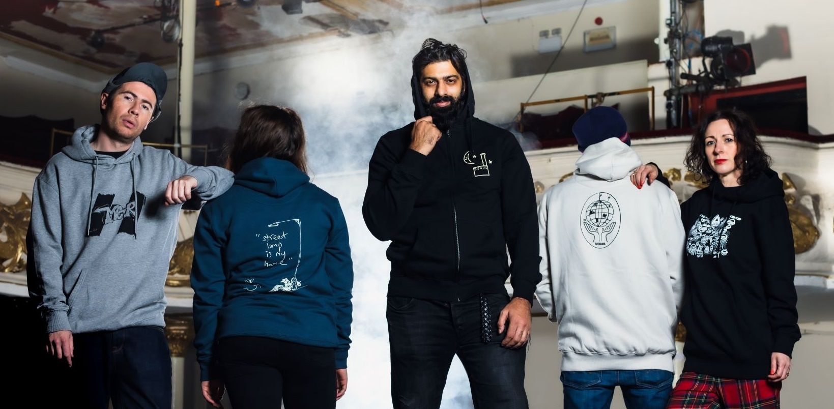 Manchester musicians design hoodie range to support Lifeshare this winter