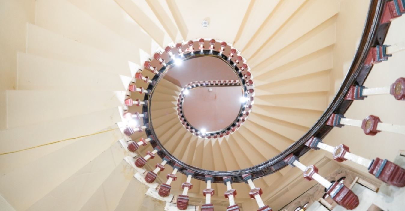 Rochdale town hall ‘beautiful’ spiral staircases undergo restoration