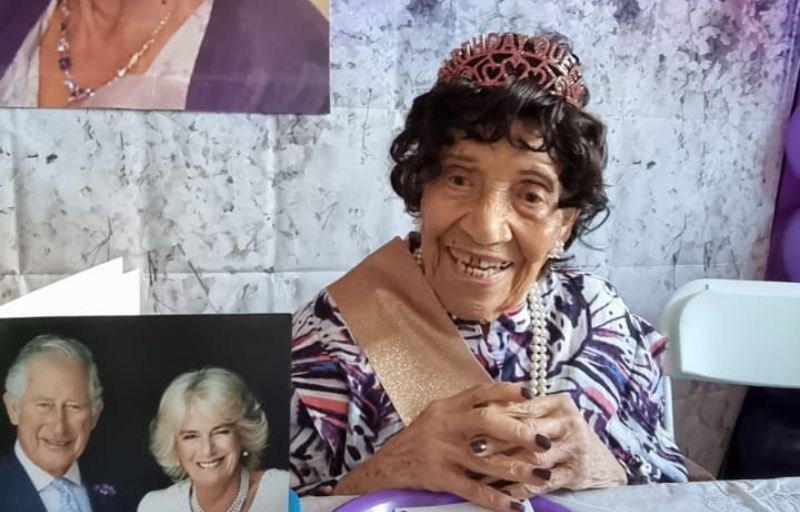 Retired Croydon nurse all smiles on 110th birthday