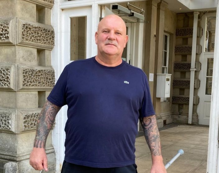 Groundworker struck down by Guillain-Barré Syndrome learns to walk again