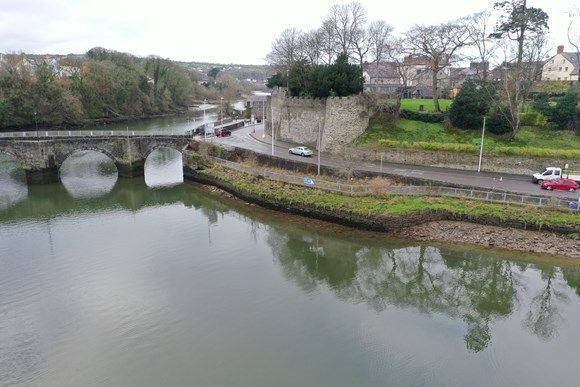 Cardigan residents to give views on tidal flood risk work to properties in town’s Strand area