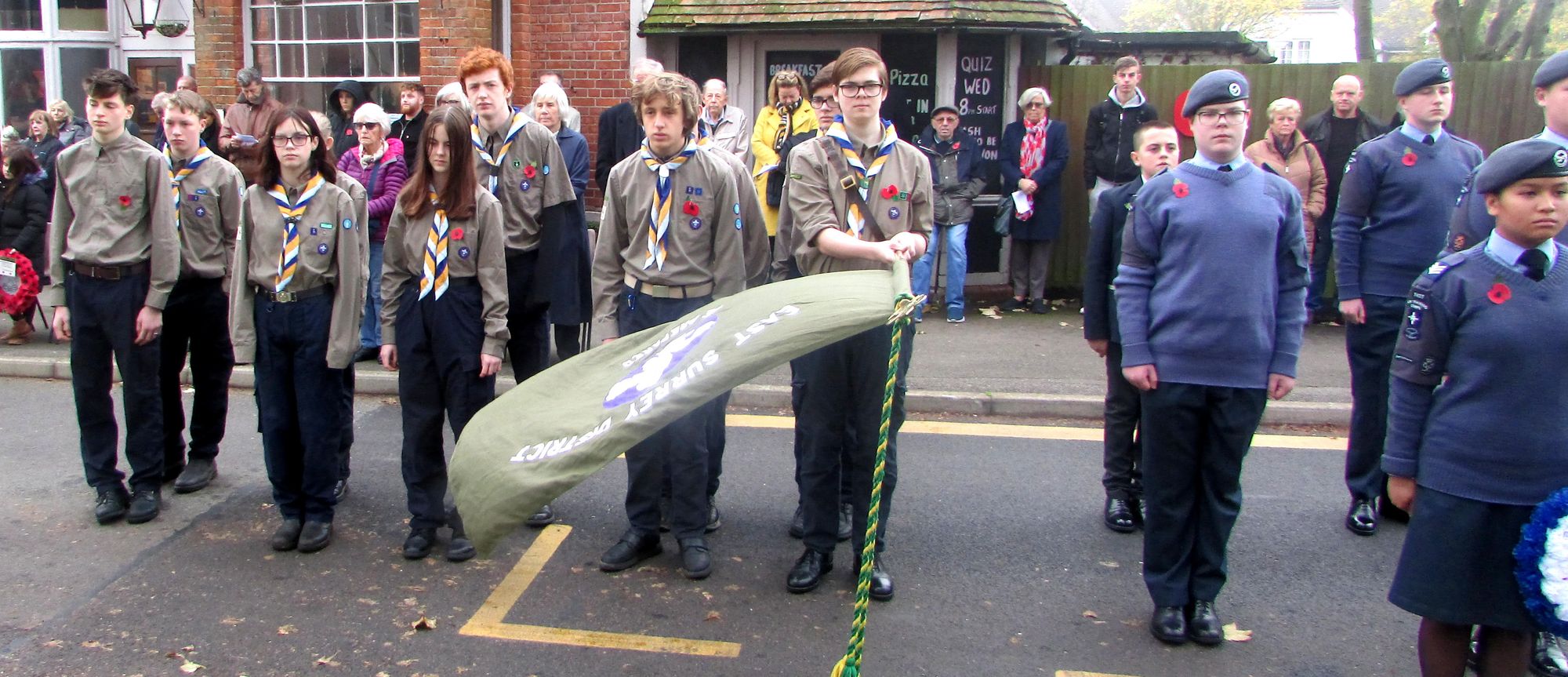 Tatsfield Village remembered the fallen