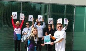 Staff from Vistry help raise awareness of suicide during nationwide challenge