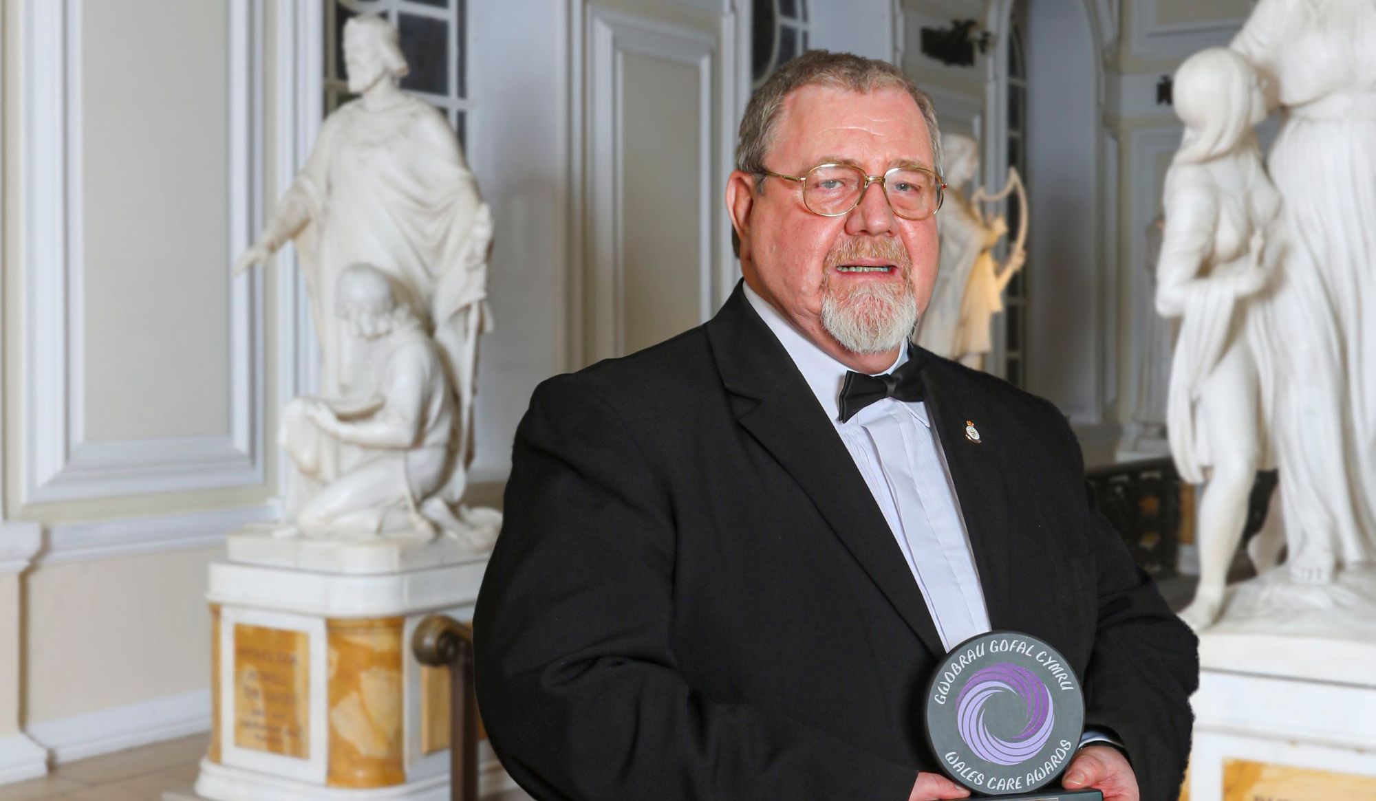 Tredegar exsoldier secures silver award at 'the Oscars of social care
