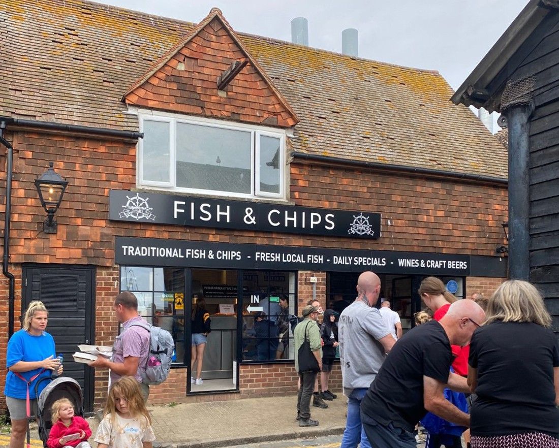 "Best chippy in Folkestone" shortlisted for national award InYourArea