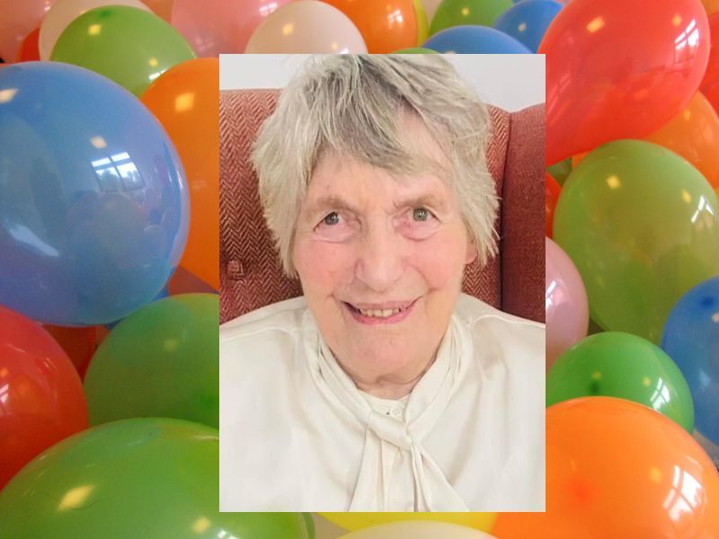 Centenarian says 'a loving family' is key to long and happy life