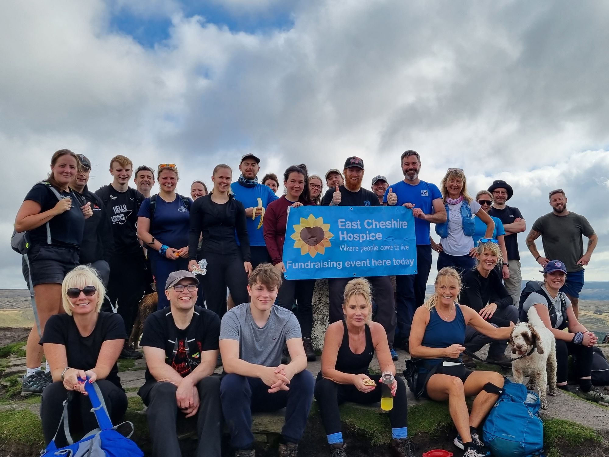 Fitness enthusiasts take on marathon walk for East Cheshire Hospice
