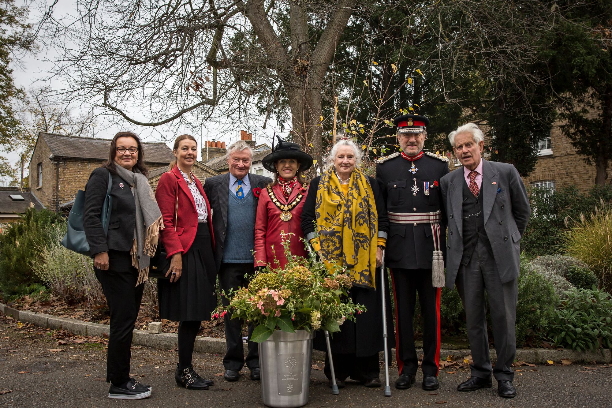 Future Living 'honoured' to accept Queen’s Green Canopy tree