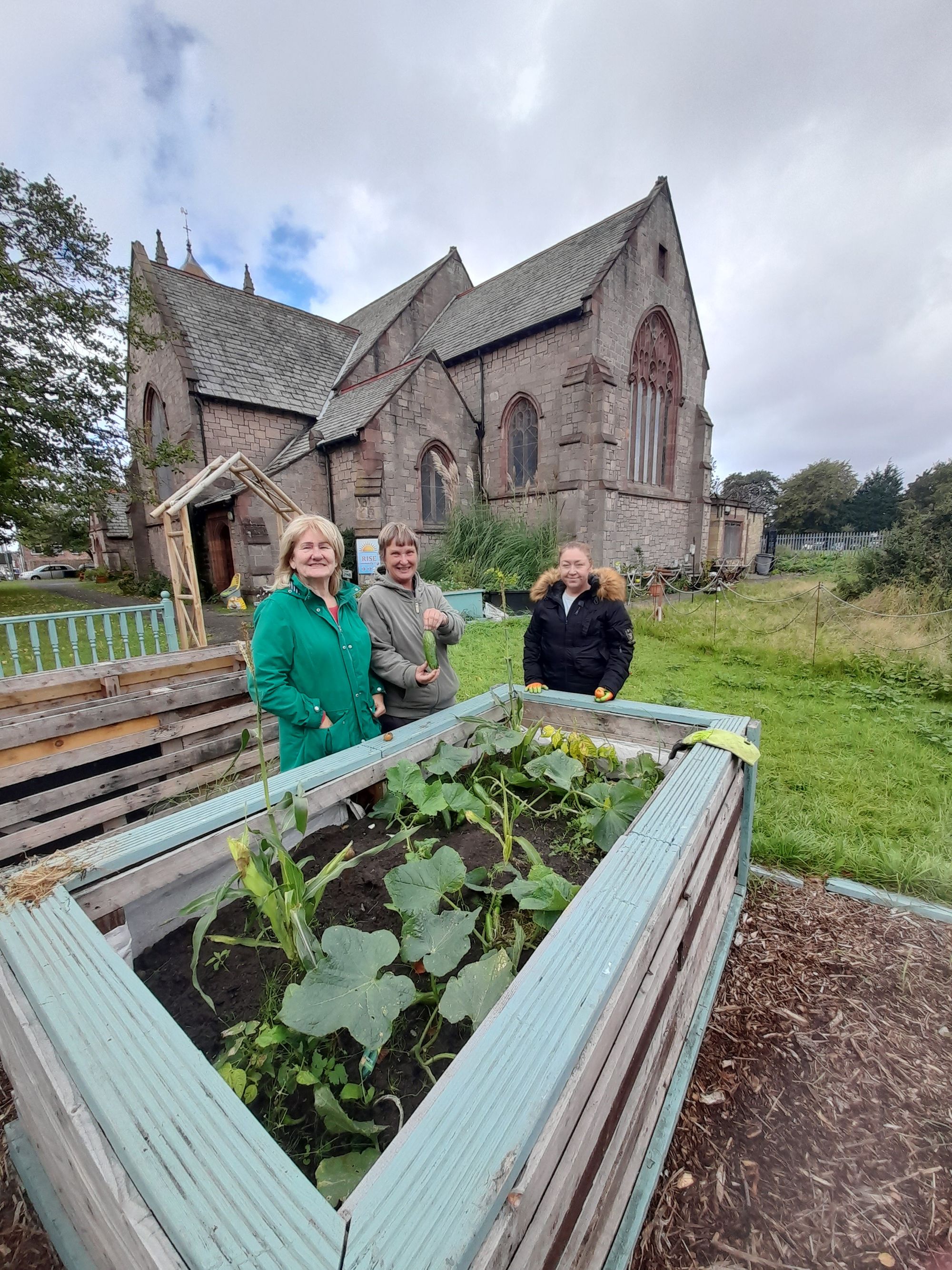 Wirral community garden restoration underway thanks to help from volunteers