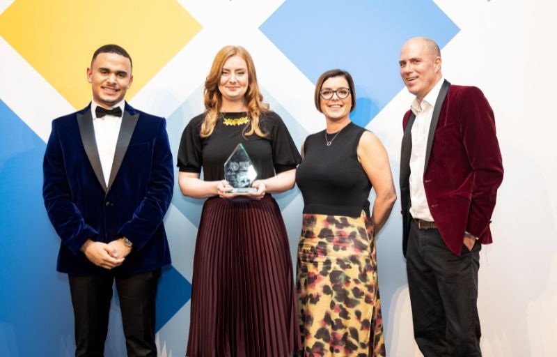 Essex social worker wins gold award at national event
