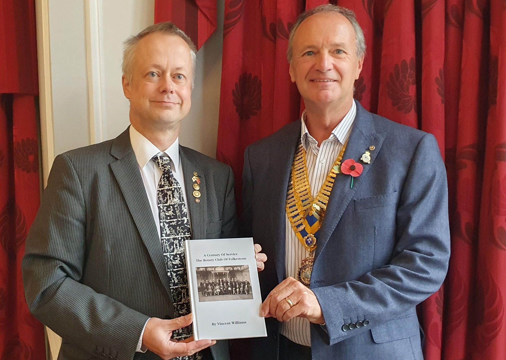 Rotary Club of Folkestone launches new book to celebrate 100 year anniversary