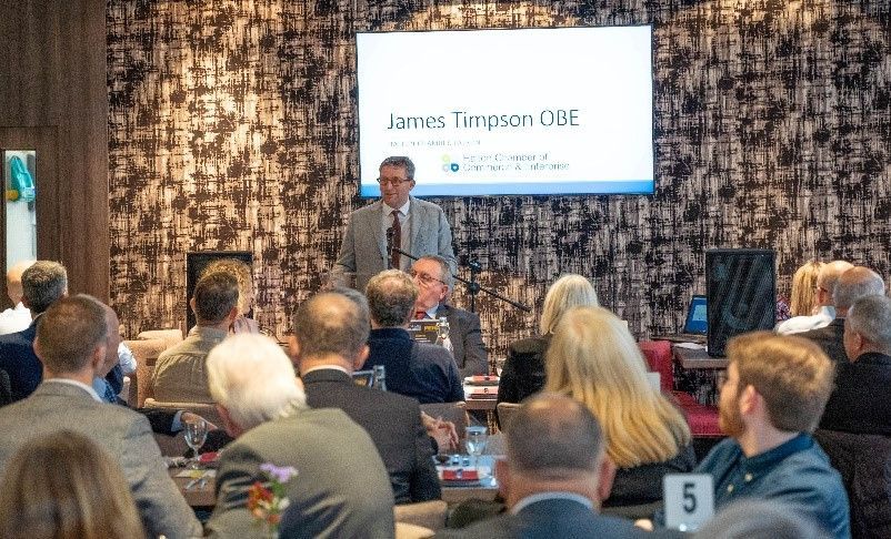 Timpson boss shares happy worker tips at Halton Chamber