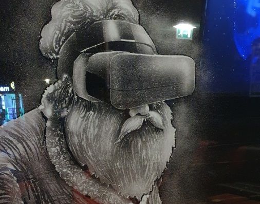 Snow windows appear in Fleet as part of free family entertainment this Christmas