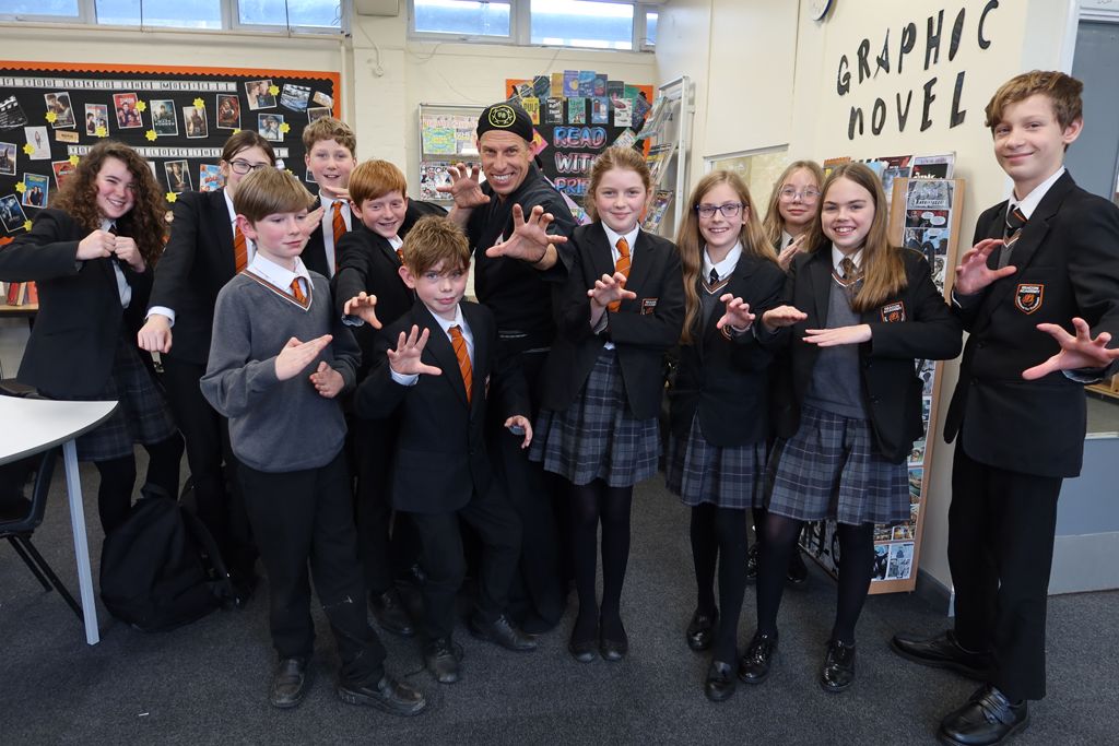 Beacon Academy students improve their ninja skills during special visit